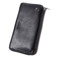 <img class='new_mark_img1' src='https://img.shop-pro.jp/img/new/icons49.gif' style='border:none;display:inline;margin:0px;padding:0px;width:auto;' />CALEE - Leather round zip long wallet