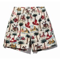 <img class='new_mark_img1' src='https://img.shop-pro.jp/img/new/icons49.gif' style='border:none;display:inline;margin:0px;padding:0px;width:auto;' />CALEE - Allover western patten short pants