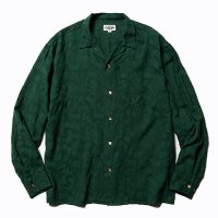 <img class='new_mark_img1' src='https://img.shop-pro.jp/img/new/icons49.gif' style='border:none;display:inline;margin:0px;padding:0px;width:auto;' />CALEE - Jacquard feather pattern L/S shirt