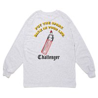 <img class='new_mark_img1' src='https://img.shop-pro.jp/img/new/icons49.gif' style='border:none;display:inline;margin:0px;padding:0px;width:auto;' />CHALLENGER - L/S PUT THE SPARK TEE