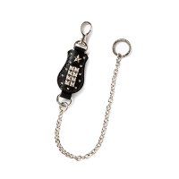 <img class='new_mark_img1' src='https://img.shop-pro.jp/img/new/icons5.gif' style='border:none;display:inline;margin:0px;padding:0px;width:auto;' />CALEE - Studs leather wallet chain