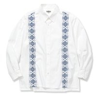 <img class='new_mark_img1' src='https://img.shop-pro.jp/img/new/icons49.gif' style='border:none;display:inline;margin:0px;padding:0px;width:auto;' />CALEE - Cotton broad cloth guayabera shirt