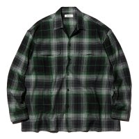 <img class='new_mark_img1' src='https://img.shop-pro.jp/img/new/icons49.gif' style='border:none;display:inline;margin:0px;padding:0px;width:auto;' />RADIALL - GLASSHOUSE OPEN COLLARED SHIRT L/S
