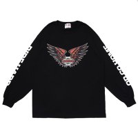 <img class='new_mark_img1' src='https://img.shop-pro.jp/img/new/icons49.gif' style='border:none;display:inline;margin:0px;padding:0px;width:auto;' />PORKCHOP - BS WING L/S TEE