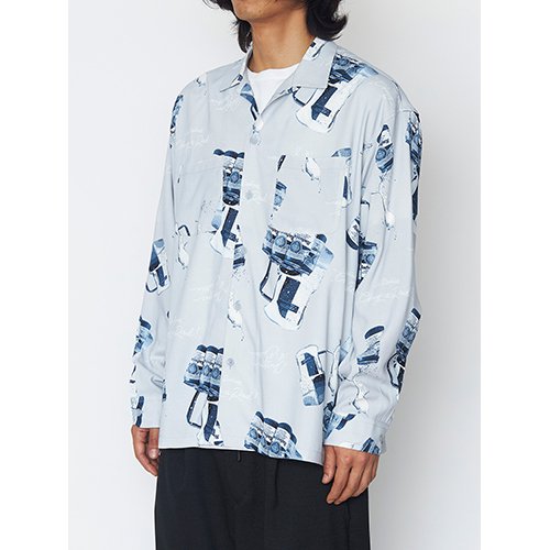 RADIALL Crager OPEN COLLARED SHIRT L/S