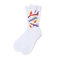 <img class='new_mark_img1' src='https://img.shop-pro.jp/img/new/icons49.gif' style='border:none;display:inline;margin:0px;padding:0px;width:auto;' />CHALLENGER - FIRE LEAF SOCKS