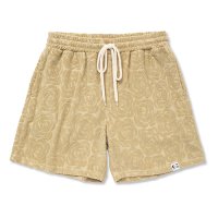 <img class='new_mark_img1' src='https://img.shop-pro.jp/img/new/icons49.gif' style='border:none;display:inline;margin:0px;padding:0px;width:auto;' />CALEE - Rose pattern pile jacquard shorts