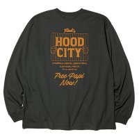 <img class='new_mark_img1' src='https://img.shop-pro.jp/img/new/icons49.gif' style='border:none;display:inline;margin:0px;padding:0px;width:auto;' />RADIALL - HOOD CITY CREW NECK T-SHIRT L/S