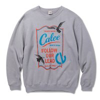 <img class='new_mark_img1' src='https://img.shop-pro.jp/img/new/icons49.gif' style='border:none;display:inline;margin:0px;padding:0px;width:auto;' />CALEE - CALEE Sign board crew neck sweat -Naturally paint design-