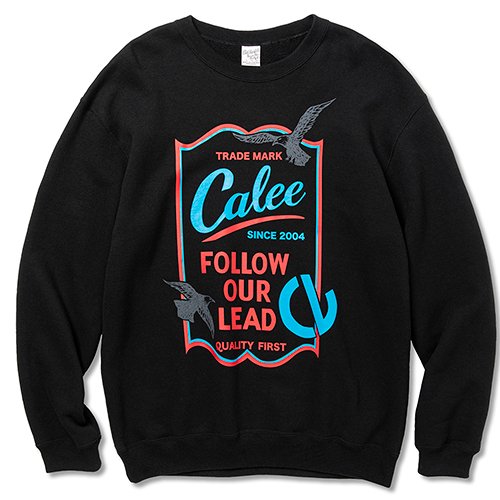 CALEE - CALEE Sign board crew neck sweat (50%OFF) -  CHALLENGER,CALEE,PORKCHOP,RADIALL,GARNI,他,通販[VAST VARIATION]