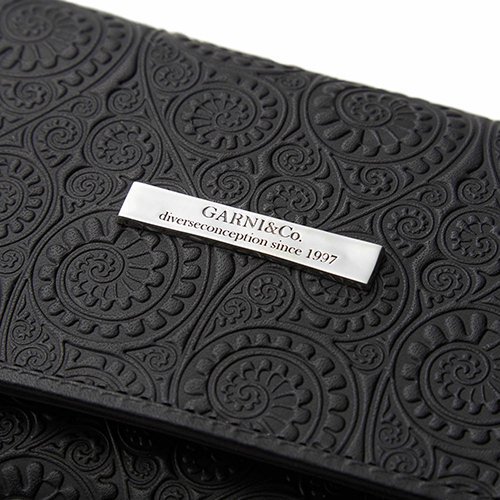 GARNI - Vine Pattern Three Fold Wallet - CHALLENGER,CALEE,PORKCHOP