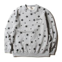 <img class='new_mark_img1' src='https://img.shop-pro.jp/img/new/icons5.gif' style='border:none;display:inline;margin:0px;padding:0px;width:auto;' />CALEE - Allover star pattern L/S sweat