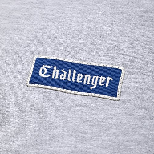 challenger LOGO PATCH HOODIEカラーASHG