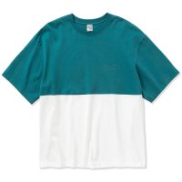 <img class='new_mark_img1' src='https://img.shop-pro.jp/img/new/icons49.gif' style='border:none;display:inline;margin:0px;padding:0px;width:auto;' />CALEE - Drop shoulder logo embroidery t-shirt -Contrast-