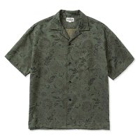 <img class='new_mark_img1' src='https://img.shop-pro.jp/img/new/icons49.gif' style='border:none;display:inline;margin:0px;padding:0px;width:auto;' />CALEE - Vintage jacquard type S/S shirt