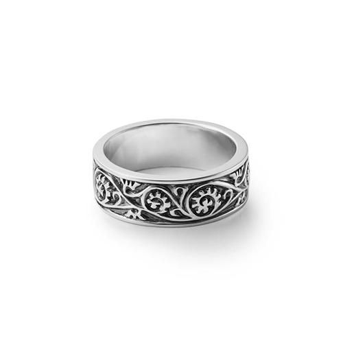 GARNI Vine Pattern Ring Black約20号 GARNI Vine Pattern Ring Black約20号（ガルニ garni Vine