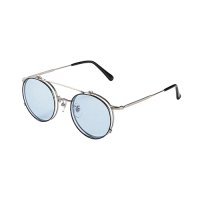 <img class='new_mark_img1' src='https://img.shop-pro.jp/img/new/icons49.gif' style='border:none;display:inline;margin:0px;padding:0px;width:auto;' />CALEE - Flip up type circle metal glasses -Limited-