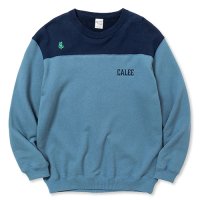 <img class='new_mark_img1' src='https://img.shop-pro.jp/img/new/icons5.gif' style='border:none;display:inline;margin:0px;padding:0px;width:auto;' />CALEE - Embroidery Bicolor Crew Neck SW