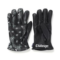 <img class='new_mark_img1' src='https://img.shop-pro.jp/img/new/icons5.gif' style='border:none;display:inline;margin:0px;padding:0px;width:auto;' />CHALLENGER - BANDANA LEATHER GLOVE