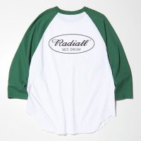 <img class='new_mark_img1' src='https://img.shop-pro.jp/img/new/icons5.gif' style='border:none;display:inline;margin:0px;padding:0px;width:auto;' />RADIALL - OVAL CREW NECK RAGLAN SHIRT