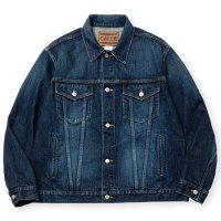 <img class='new_mark_img1' src='https://img.shop-pro.jp/img/new/icons5.gif' style='border:none;display:inline;margin:0px;padding:0px;width:auto;' />CALEE - VINTAGE REPRODUCT 3RD TYPE DENIM JACKET USED