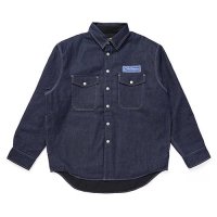 <img class='new_mark_img1' src='https://img.shop-pro.jp/img/new/icons5.gif' style='border:none;display:inline;margin:0px;padding:0px;width:auto;' />CHALLENGER - DENIM LINING SHIRT