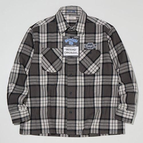 RADIALL Straight Up C.P.O. SHIRT ネルシャツ