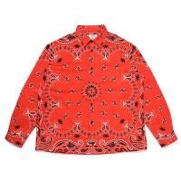 <img class='new_mark_img1' src='https://img.shop-pro.jp/img/new/icons22.gif' style='border:none;display:inline;margin:0px;padding:0px;width:auto;' />CHALLENGER - L/S BANDANA NEL SHIRT (50%OFF)