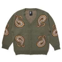 <img class='new_mark_img1' src='https://img.shop-pro.jp/img/new/icons22.gif' style='border:none;display:inline;margin:0px;padding:0px;width:auto;' />CHALLENGER - BIG PAISLEY CARDIGAN (30%OFF)