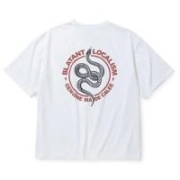 <img class='new_mark_img1' src='https://img.shop-pro.jp/img/new/icons5.gif' style='border:none;display:inline;margin:0px;padding:0px;width:auto;' />CALEE - MULTI FUNCTION LOGO S/S TEE SNAKE LOGO REFLECTOR