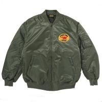 <img class='new_mark_img1' src='https://img.shop-pro.jp/img/new/icons22.gif' style='border:none;display:inline;margin:0px;padding:0px;width:auto;' />PORKCHOP - FIRE UP MA-1 JACKET (30%OFF)