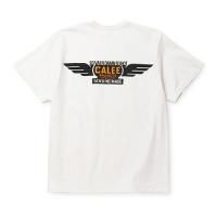 <img class='new_mark_img1' src='https://img.shop-pro.jp/img/new/icons5.gif' style='border:none;display:inline;margin:0px;padding:0px;width:auto;' />CALEE - BINDER NECK WING LOGO VINTAGE TEE NATURALLY PAINT DESIGN