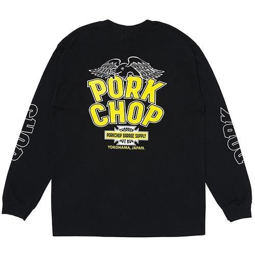 PORKCHOP - WP BIG LOGO L/S TEE - CHALLENGER,CALEE,PORKCHOP,RADIALL