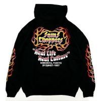 <img class='new_mark_img1' src='https://img.shop-pro.jp/img/new/icons5.gif' style='border:none;display:inline;margin:0px;padding:0px;width:auto;' />Sams Choppers Co. - SAMS FLAMES HOODIE