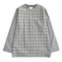 <img class='new_mark_img1' src='https://img.shop-pro.jp/img/new/icons49.gif' style='border:none;display:inline;margin:0px;padding:0px;width:auto;' />VICTIM - BI-COLOR CHECK SHIRTS TEE