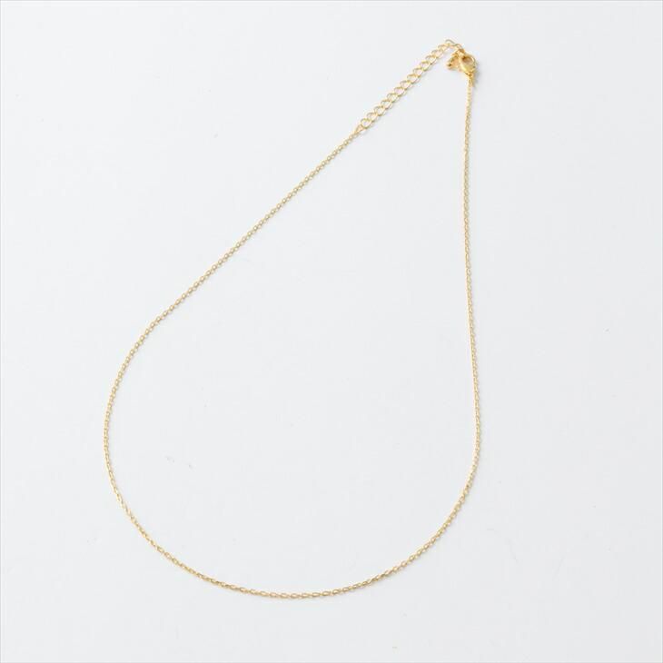 ネックレスチェーン【アジャスター・カニカン付き(幅約1.2mm)約38+5.5cmx1本 ゴールド】丹銅 鎖 小判チェーン 副資材 部品 素材 - ハンドメイド アクセサリー パーツ レジン用品のネット通販 紗や工房 ネックレスチェーン【アジャスター・カニカン付き(幅約1.2mm)約38+5.5cmx1本 ゴールド】丹銅 鎖 小判チェーン 副資材 部品 素材 - ハンドメイド アクセサリー パーツ レジン用品のネット通販 紗や工房