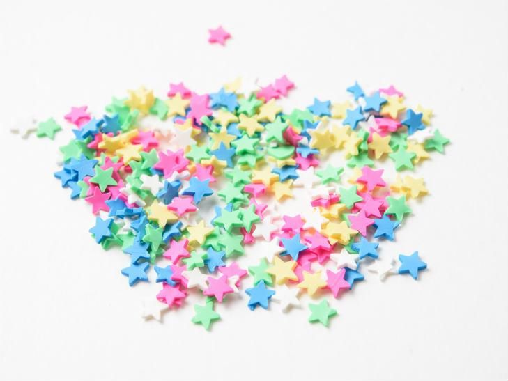レジン パーツ 封入 素材 ポリマークレイ チップ 星 約5x5mm ポップカラー 約3g Star ネイル スター ほし アクセサリーパーツ デコ ハンドメイド アクセサリー パーツ レジン用品のネット通販 紗や工房 レジン パーツ 封入 素材 ポリマークレイ チップ 星 約5x5mm ポップカラー 約3g Star ネイル スター ほし アクセサリーパーツ デコ ハンドメイド アクセサリー パーツ レジン用品のネット通販 紗や工房