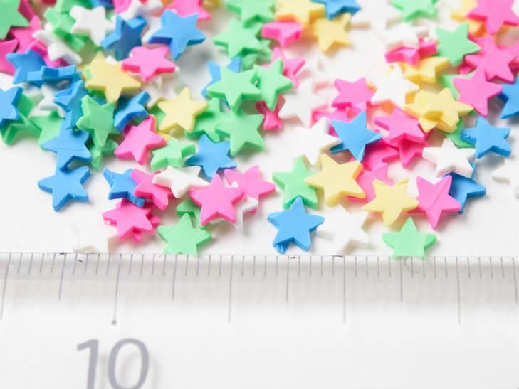 レジン パーツ 封入 素材 ポリマークレイ チップ 星 約5x5mm ポップカラー 約3g Star ネイル スター ほし アクセサリーパーツ デコ ハンドメイド アクセサリー パーツ レジン用品のネット通販 紗や工房 レジン パーツ 封入 素材 ポリマークレイ チップ 星 約5x5mm ポップカラー 約3g Star ネイル スター ほし アクセサリーパーツ デコ ハンドメイド アクセサリー パーツ レジン用品のネット通販 紗や工房