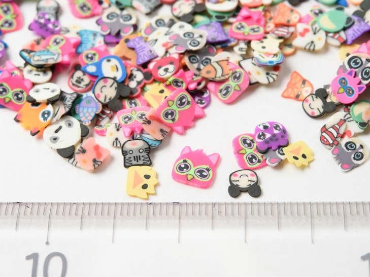 レジン パーツ 封入 素材 ポリマークレイ チップ アニマルデザインセット 約3 5mm 約3g 動物 キャラクター ネイル アクセサリーパーツ ハンドメイド アクセサリー パーツ レジン用品のネット通販 紗や工房 レジン パーツ 封入 素材 ポリマークレイ チップ アニマルデザインセット 約3 5mm 約3g 動物 キャラクター ネイル アクセサリーパーツ ハンドメイド アクセサリー パーツ レジン用品のネット通販 紗や工房