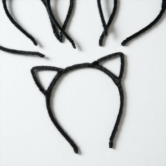 カチューシャ 猫耳 150mm ブラック 5個 5ケ ねこ耳 ハロウィン コスプレ ヘアバンド ヘアアクセ 髪飾り ハロウィン衣装 約15cm アクセサリーパーツ パーツ ハンドメイド アクセサリー パーツ レジン用品のネット通販 紗や工房 カチューシャ 猫耳 150mm ブラック 5個 5ケ ねこ耳 ハロウィン コスプレ ヘアバンド ヘアアクセ 髪飾り ハロウィン衣装 約15cm アクセサリーパーツ パーツ ハンドメイド アクセサリー パーツ レジン用品のネット通販 紗や工房