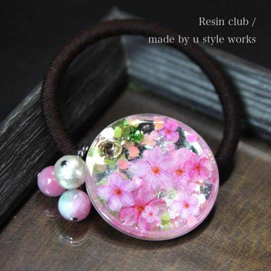 Resin club(レジンクラブ) 埋め込みレジンシール 桜2 88×150mm さくら