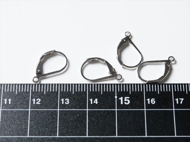 ピアスパーツ ピアスフック フレンチフックピアス ニッケルフリー シルバー 16mm 4個 2ペア フックタイプ フックピアス金具 ピアスフック土台 約1.6cm パーツ - ハンドメイド アクセサリー パーツ レジン用品のネット通販 紗や工房 ピアスパーツ ピアスフック フレンチフックピアス ニッケルフリー シルバー 16mm 4個 2ペア フックタイプ フックピアス金具 ピアスフック土台 約1.6cm パーツ - ハンドメイド アクセサリー パーツ レジン用品のネット通販 紗や工房