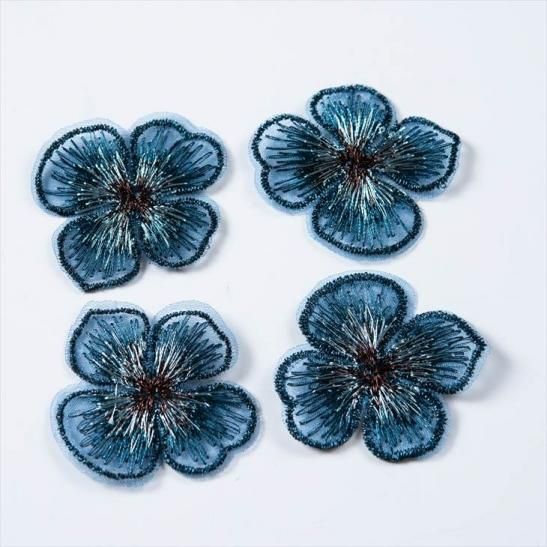 レースフラワーモチーフ ネイビー 40mm 4個 4ヶ レース フラワー ワッペン 刺繍レース フラワーモチーフ 4弁花 約4cm アクリルビーズ パーツ ハンドメイド アクセサリー パーツ レジン用品のネット通販 紗や工房 レースフラワーモチーフ ネイビー 40mm 4個 4ヶ レース フラワー ワッペン 刺繍レース フラワーモチーフ 4弁花 約4cm アクリルビーズ パーツ ハンドメイド アクセサリー パーツ レジン用品のネット通販 紗や工房