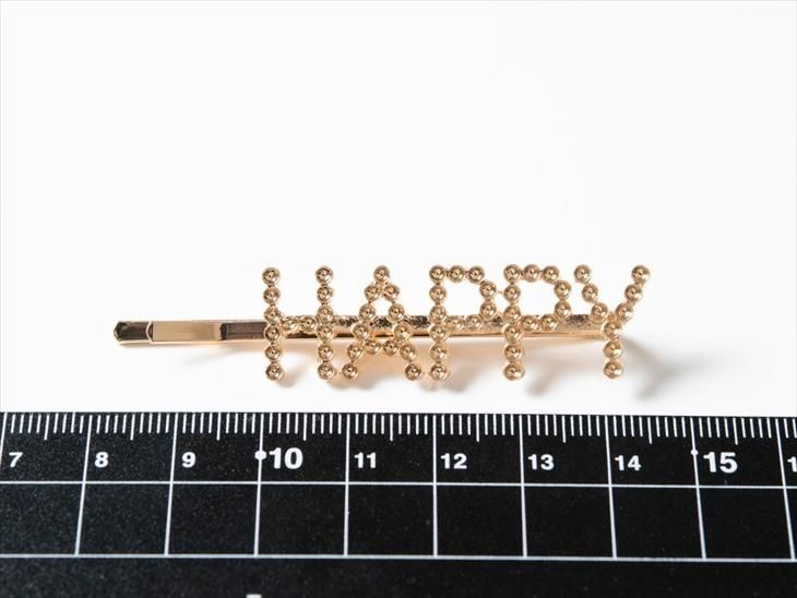 ヘアピン レジン土台 Happy ゴールド 64 5mm 1個 1ヶ ハッピー ハンドメイド材料 手作り資材 素材 部品 約6 5cm アクセサリーパーツ パーツ ハンドメイド アクセサリー パーツ レジン用品のネット通販 紗や工房 ヘアピン レジン土台 Happy ゴールド 64 5mm 1個 1ヶ ハッピー ハンドメイド材料 手作り資材 素材 部品 約6 5cm アクセサリーパーツ パーツ ハンドメイド アクセサリー パーツ レジン用品のネット通販 紗や工房