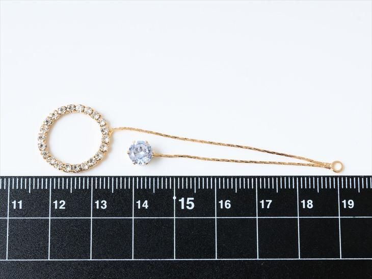 ニッケルフリー アクセサリーチャーム 2個 2ヶ 変退色防止コーティング加工済み チャーム ゆらゆらチャーム ストーン付サークル ゴールド 76mm 約 7.6cm - ハンドメイド アクセサリー パーツ レジン用品のネット通販 紗や工房 ニッケルフリー アクセサリーチャーム 2個 2ヶ 変退色防止コーティング加工済み チャーム ゆらゆらチャーム ストーン付サークル ゴールド 76mm 約 7.6cm - ハンドメイド アクセサリー パーツ レジン用品のネット通販 紗や工房