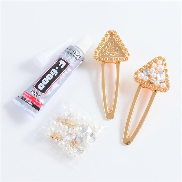 ヘアクリップ 台座付き デコセット ハンドメイド簡単キット 変退色防止加工済み 三角形 ゴールド 内径21mm 2個 ヘアアクセ 初心者 手作り ハンドメイド アクセサリー パーツ レジン用品のネット通販 紗や工房 ヘアクリップ 台座付き デコセット ハンドメイド簡単キット 変退色防止加工済み 三角形 ゴールド 内径21mm 2個 ヘアアクセ 初心者 手作り ハンドメイド アクセサリー パーツ レジン用品のネット通販 紗や工房