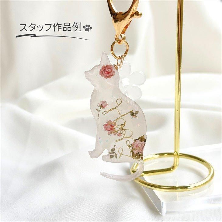 黒い猫型シリコンアクセサリー シリコンモールド プレート 猫 アクセサリー パーツ 大きい ネコ