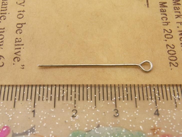 9ピン 約3cm 線径:約0.7mm 400本 シルバー ニッケルフリー 変退色防止加工済 アレルギー対応 接続パーツ ピンパーツ 基礎金具  ビーズ資材 アクセサリーパーツ パーツ - ハンドメイド アクセサリー パーツ レジン用品のネット通販 紗や工房
