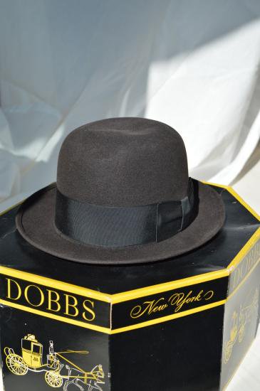 64 VINTAGE DOBBS ドブス ニューヨークHAT71/4 57.3cm - ステットソン