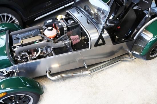 CATERHAM SEVEN170用 触媒ストレートパイプ - オープン&ライト CATERHAM SEVEN170用 触媒ストレートパイプ - オープン&ライト
